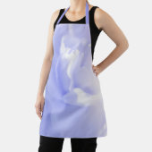ソフトパープルフローラオールオーバープリントエプロン エプロン (インサイチュ)