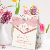 ソフトパ魅力的ステルボホフローラベビーシャワー フェイバーボックス