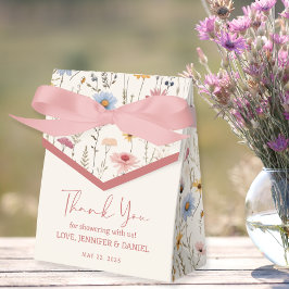 ソフトパ魅力的ステルボホフローラベビーシャワー フェイバーボックス