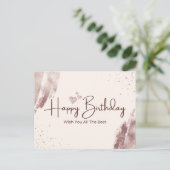 ソフトヒューズ誕生日グリーティングカー最高のド – ウィズズ ポストカード (スタンド正面)