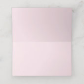 ソフトヒューデリケートアイボリー赤面フローラ結婚ズ  プレイスカード (内部開封)