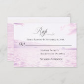 *~*ソフトビーチシーサンドスカイ結婚ト 出欠カード (正面/裏面)