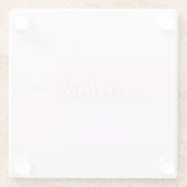 ソフトピかわいらしンクと赤面 ガラスコースター (裏面)