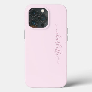 ソフトピかわいらしンクと赤面 iPhone 13 PROケース