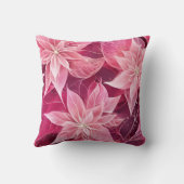 ソフトピきらめくックポインセチア クッション (裏面)