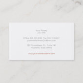 ソフトピエレガントックサークルスパとサロン 名刺 (裏面)