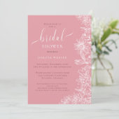 ソフトピエレガントンクフローラブライダルシャワー 招待状 (スタンド正面)