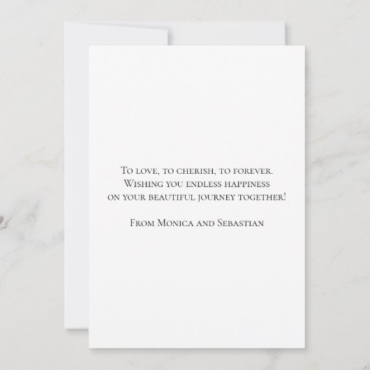 ソフトピエレガントンク牡丹の結婚おめでとう カード (裏面)