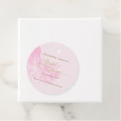 ソフトピエレガントンク結婚のドレスブライダルシャワー フェイバータグ (インサイチュ)