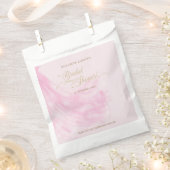 ソフトピエレガントンク結婚のドレスブライダルシャワー フェイバーバッグ (クリップ留めされた状態)