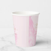 ソフトピエレガントンク結婚のドレスブライダルシャワー 紙コップ (右)