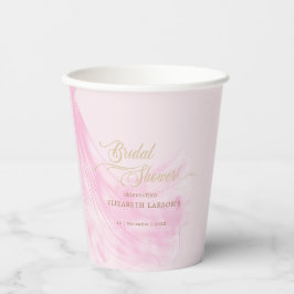 ソフトピエレガントンク結婚のドレスブライダルシャワー 紙コップ