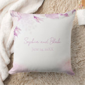 ソフトピモダンックボーホフローラと葉結婚ズ クッション (ブランケット)