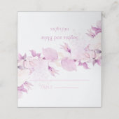 ソフトピモダンックボ結婚ホの折り畳み座席表 プレイスカード (外部開封)