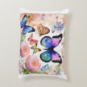 ソフトピローバタフライプリント アクセントクッション (裏面(縦))