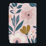 ソフトピンクおよびティール（緑がかった色）フェミニンフローラIPadケース iPad Miniカバー<br><div class="desc">このソフトポップ・アートのピかわいらしンク&ティール（緑がかった色）フローラIPadケースで電話に追加！穏やかなパステルや庭のパターインスパイアン、フェミニンそしてしゃれているこのケースは、ピンクとティール（緑がかった色）の心地よいパレットに繊細なフローラアートワークを備えている。このスリムでありながら耐久性のあるケースは、保護とスタイルの完璧なバランスである。あなたはあなたの朝のコーヒーを手に入れるか、ブランチに向かうかにかかわらず、このケースはすべての柔らかい女の子、コケット、またはフローラコアの美学を補完する。</div>