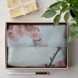 ソフトピンクさくらんぼブロッサムティッシュペーパー 薄葉紙