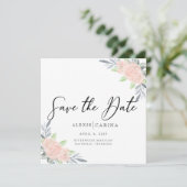 ソフトピンクとグレー セーブザデート (スタンド正面)