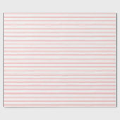 ソフトピンクのストライプ包装紙 ラッピングペーパー (フラット)