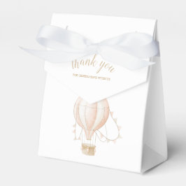 ソフトピンクのホットエアバルーン用化粧箱 フェイバーボックス