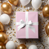 ソフトピンクのラッピング紙転が ラッピングペーパー