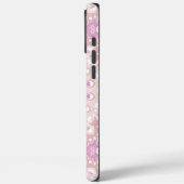 ソフトピンクの曼荼羅 ハートと花弁モチーフ Case-Mate iPhoneケース (裏面 / 左)