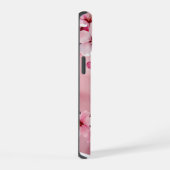 ソフトピンクの桜のiPhone/iPadケース iPhone 15ケース (右側面)