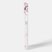ソフトピンクの水彩桜の花のiPhoneケース Case-Mate iPhoneケース (裏面 / 左)