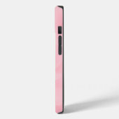 ソフトピンクの水彩花柄 Case-Mate iPhoneケース (裏面 / 左)