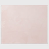 ソフトピンクの水彩 ラッピングペーパー (フラット)