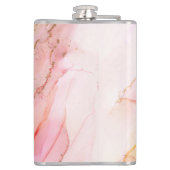 ソフトピンクの液体アルコールインク フラスク (裏面)