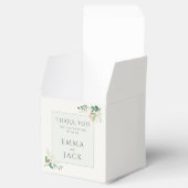 ソフトピンクの緑の名結婚前 フェイバーボックス (オープン)