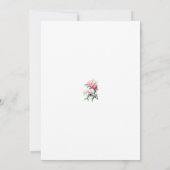 ソフトピンクの芍薬とユーカリの花のウェディング 招待状 (裏面)