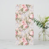 ソフトピンクの花 メニュー (スタンド正面)