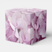 ソフトピンクアジサイ結婚フローラ フェイバーボックス (裏面サイド)