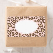 ソフトピンクアニマルプリントラベル ラベル (インサイチュ)