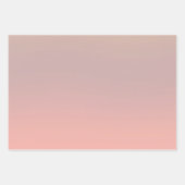 ソフトピンクグラデーションラッピング紙 ラッピングペーパーシート (正面3)