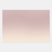 ソフトピンクグラデーションラッピング紙 ラッピングペーパーシート (正面)