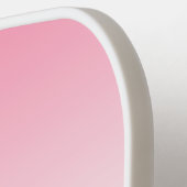 ソフトピンクグラデーション名前をカスタムする ピックルボールラケット (左詳細)