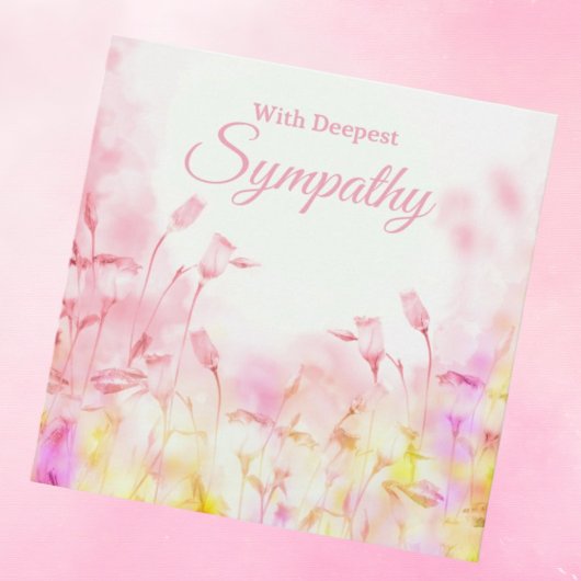 ソフトピンクシェードカラフルフローラ