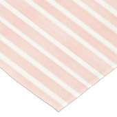 ソフトピンクストライプ色 テーブルクロス (アングル)