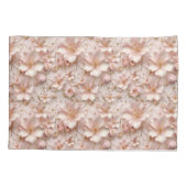 ソフトピンクパステルフローラ 枕カバー (裏面)