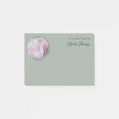 ソフトピンクフラミンゴパーソナライズされた ポストイット (正面)