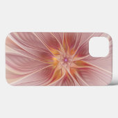 ソフトピンクフローラドリーム抽象芸術フラクタルアートフラワー Case-Mate iPhoneケース (裏面 (横))