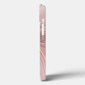 ソフトピンクフローラドリーム抽象芸術フラクタルアートフラワー Case-Mate iPhoneケース (裏面 / 左)