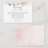 ソフトピンクフローラベビーブックリクエスト 名刺 (正面/裏面)