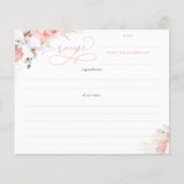 ソフトピンクフローラボホブライダルシャワーレシピ (正面)