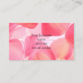 ソフトピンクフローラロイヤリティカード ロイヤリティカード (裏面)