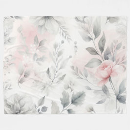 ソフトピンクフローラ洗浄 フリースブランケット