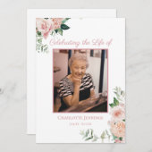 ソフトピンクフローラ葬祭慰霊令 プログラム (正面/裏面)